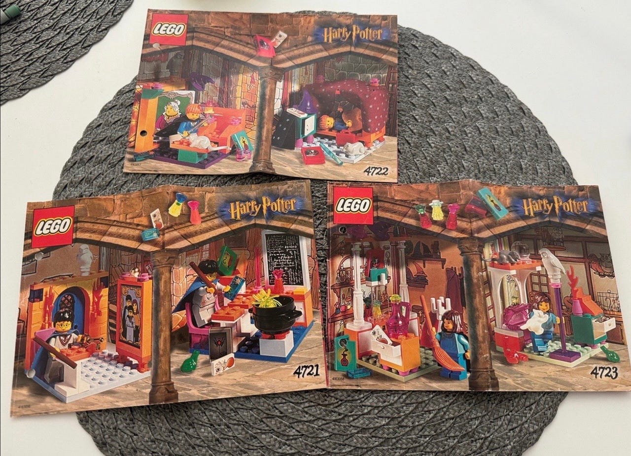 LEGO Harry Potter 4721-4722-4723 FINN-torget