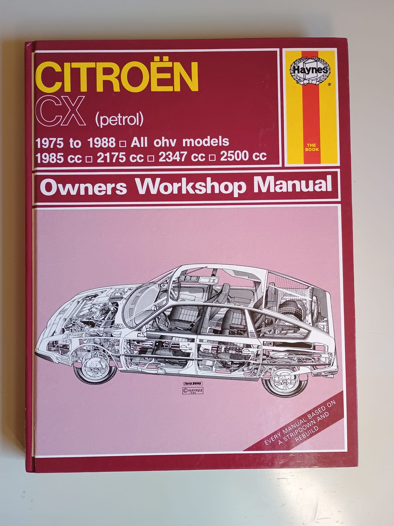 Haynes シトロエンCX　整備マニュアル Haynes シトロエンCX 整備マニュアル Haynes シトロエンCX 整備