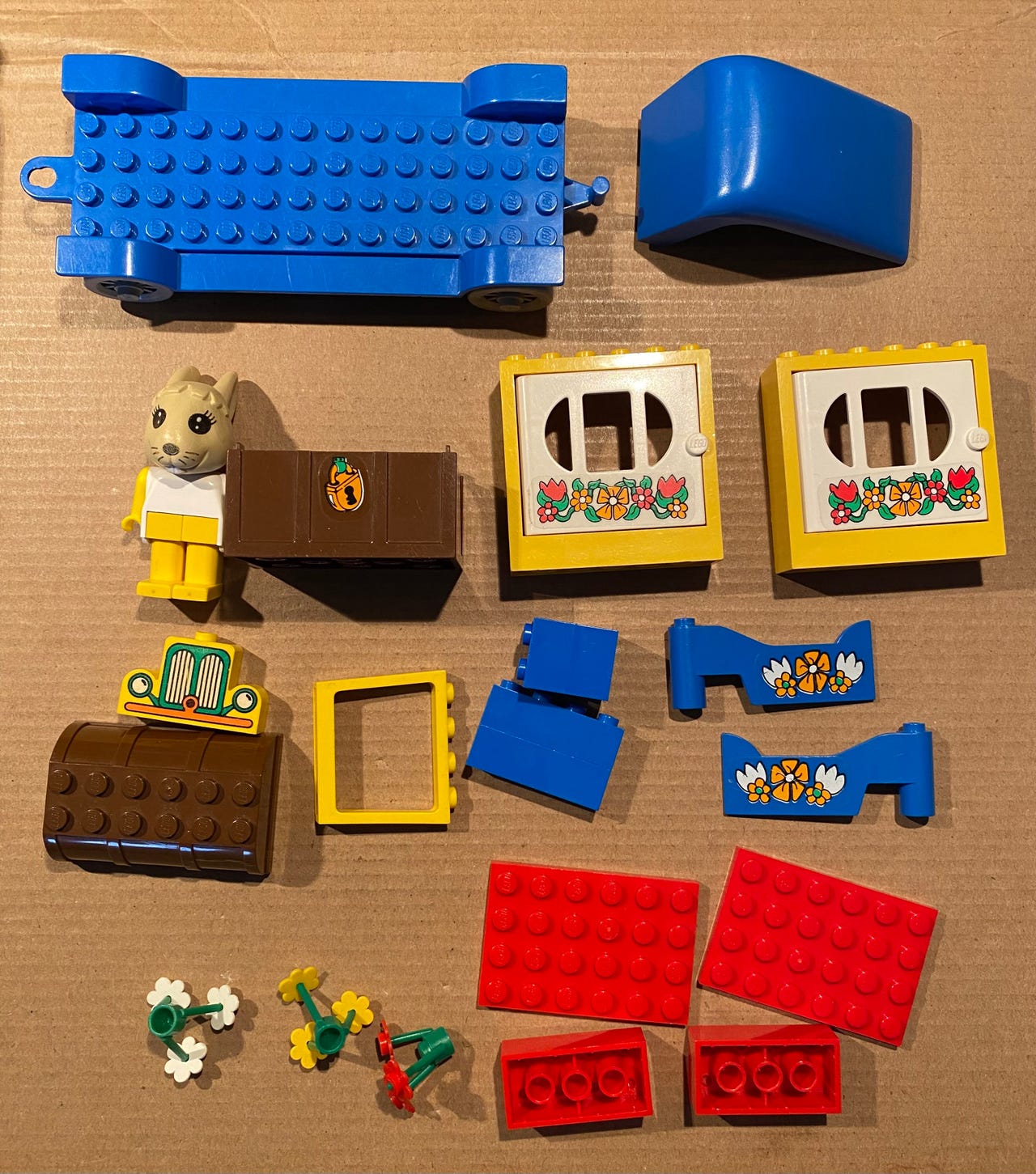Lego fabuland 3633, 3635, 3641, 3602, 3601 og 3709 FINN-torget
