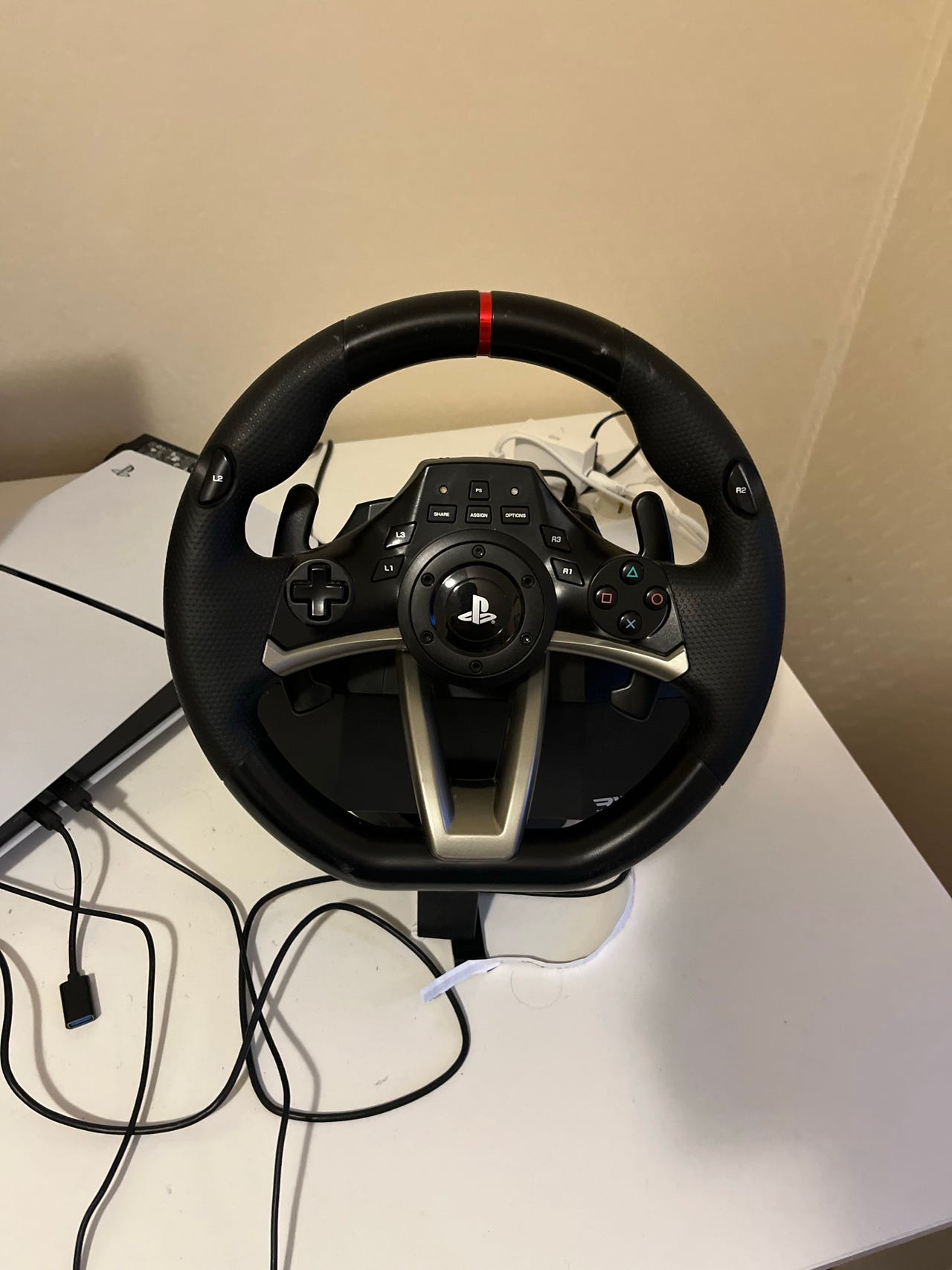 RWA Racing Wheel Apex Ratt og pedalsett for PlayStation | FINN-torget