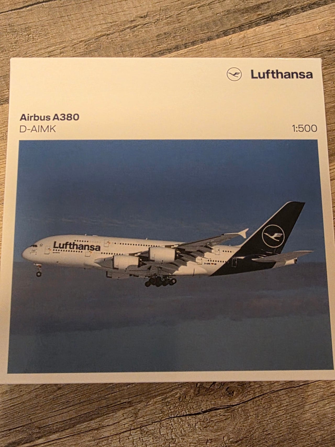 Herpa Lufthansa Airbus A380 Modellfly 1:500 | FINN-torget
