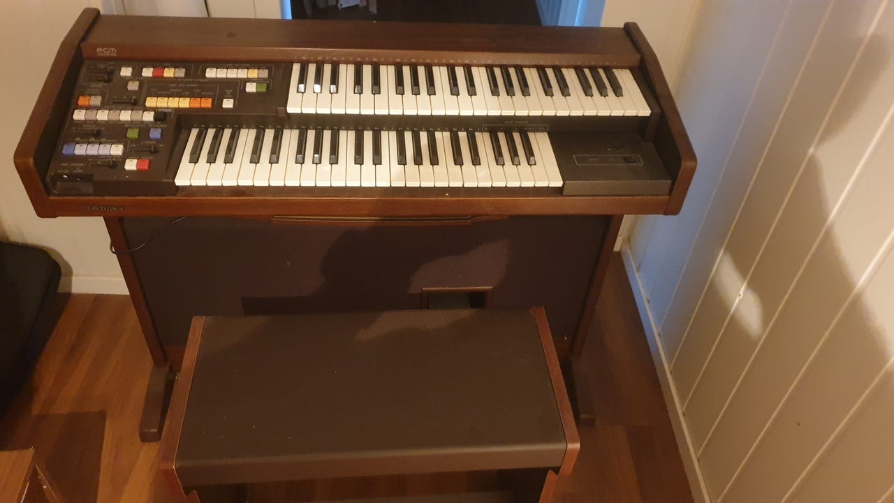 Technics SX-E8L Elektronisk Orgel Brun | FINN-torget