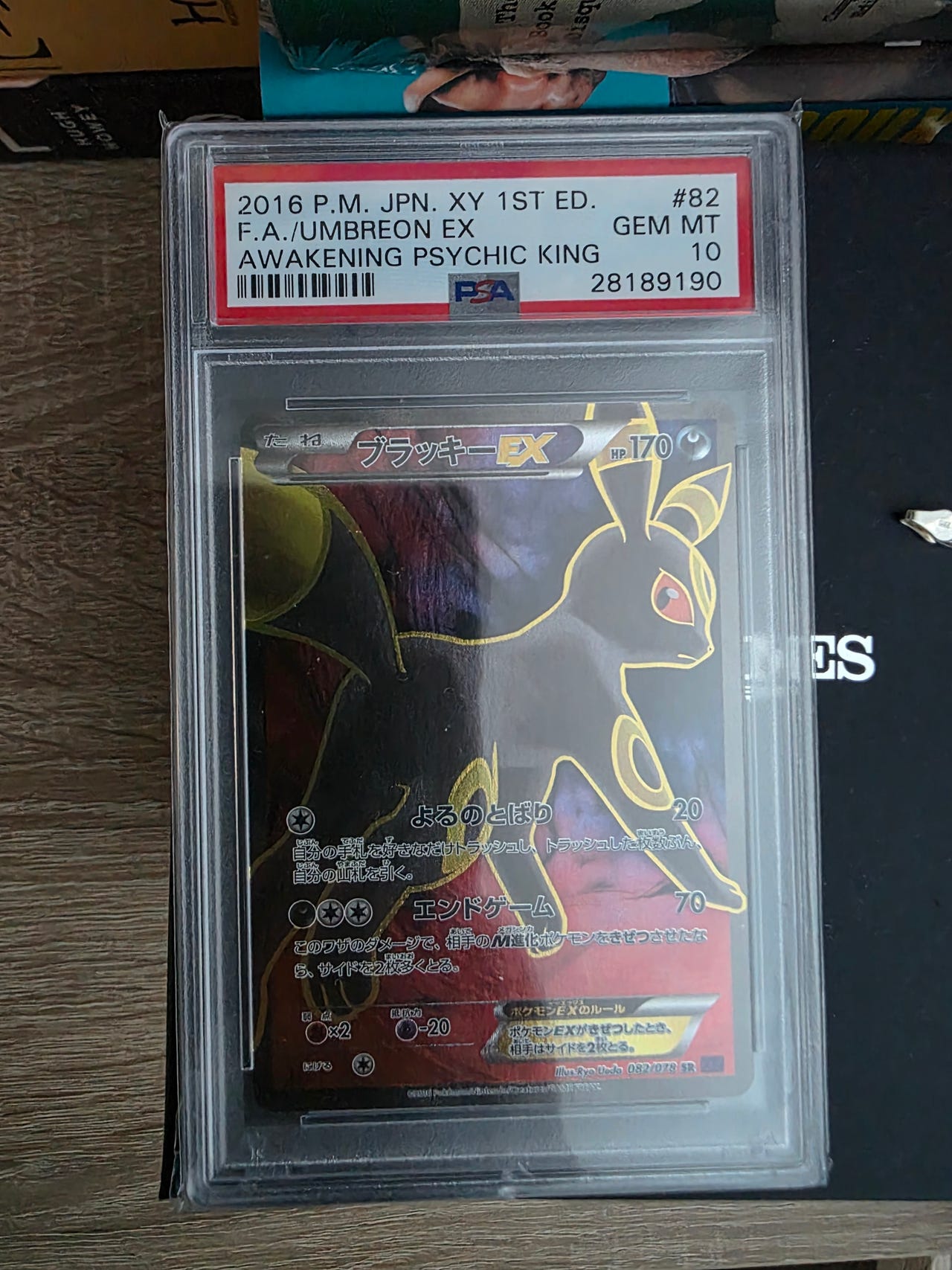 Pokémon Umbreon EX PSA 10 (Japansk 1st Edition) | FINN-torget