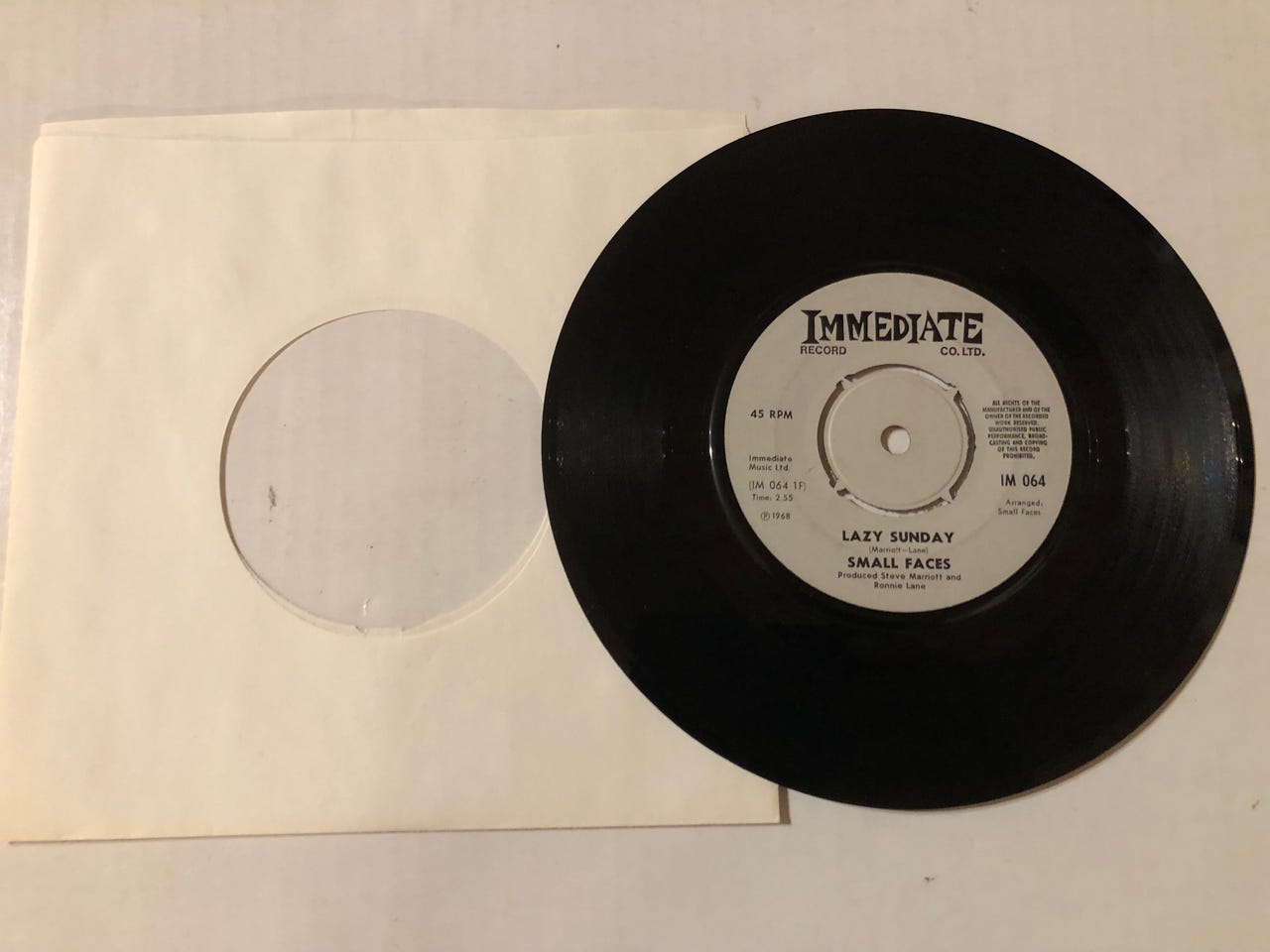 SMALL FACES レコード Lazy Sunday 7インチシングル SMALL FACES レコード Lazy Sunday 7インチシングル SMALL FACES