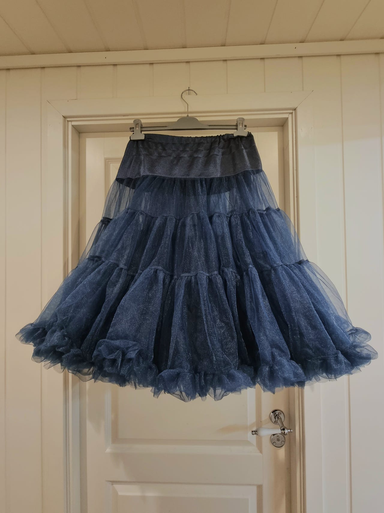 Hell Bunny Blå Tyllskjørt Dame XS-M | FINN-torget