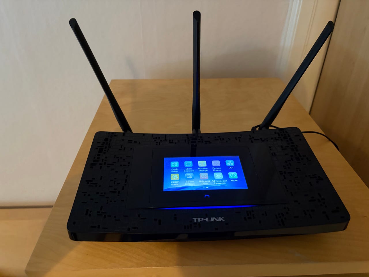 TP-Link AC1900 Touch Screen Wi-Fi Gigabit Router/Wifi forsterker ...
