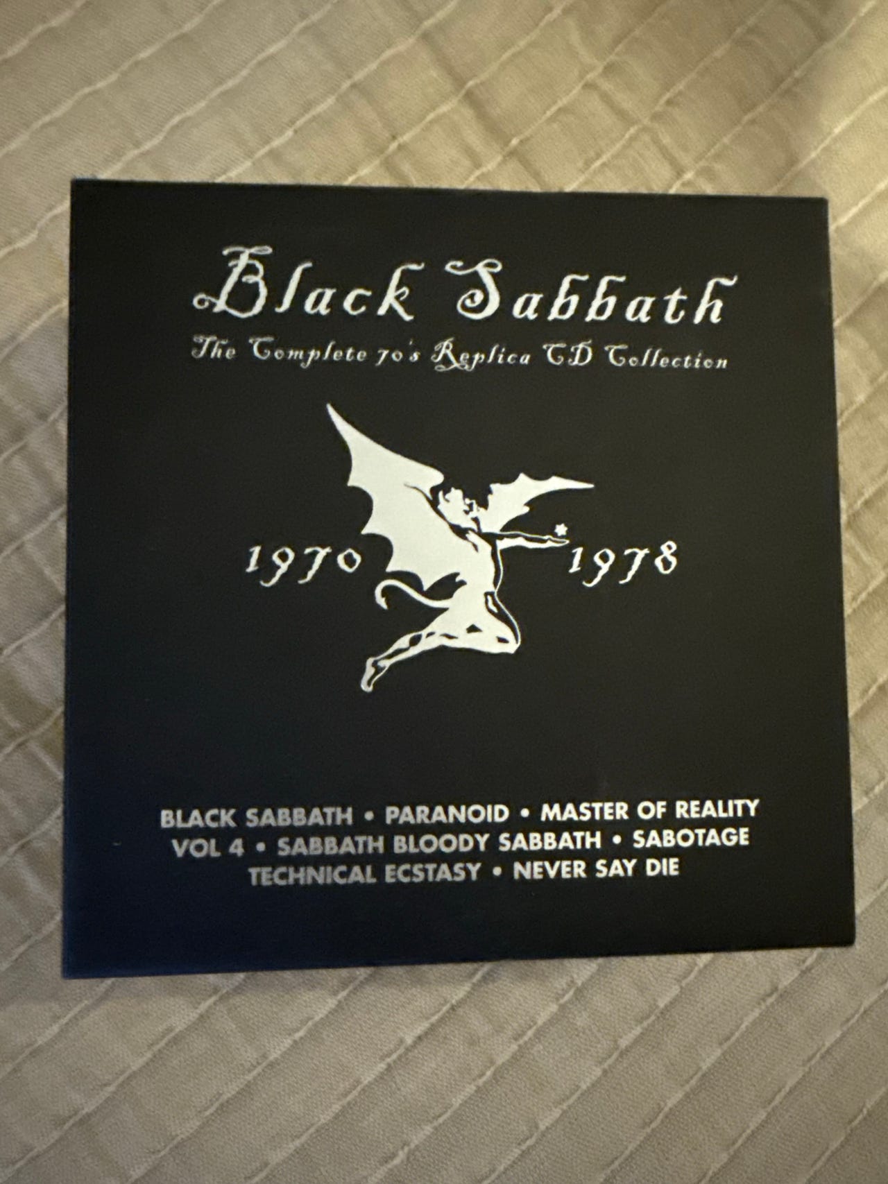 Black Sabbath The Complete 70s Replica CD Collection 1970-1978