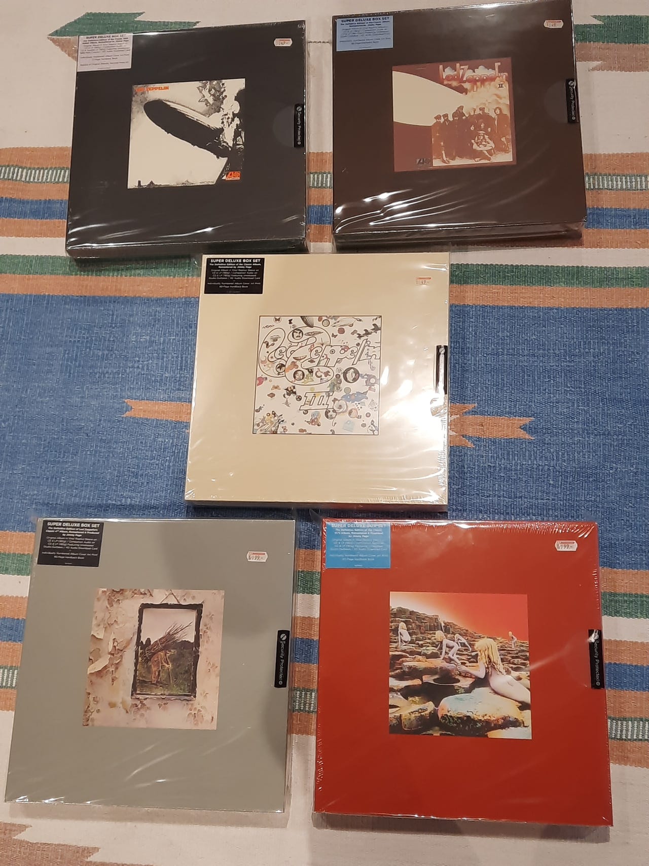 未開封 Led Zeppelin Super Deluxe Box Amazon.co.jp: Led Zeppelin 1 [SUPER DELUXE EDITION BOX]: Music