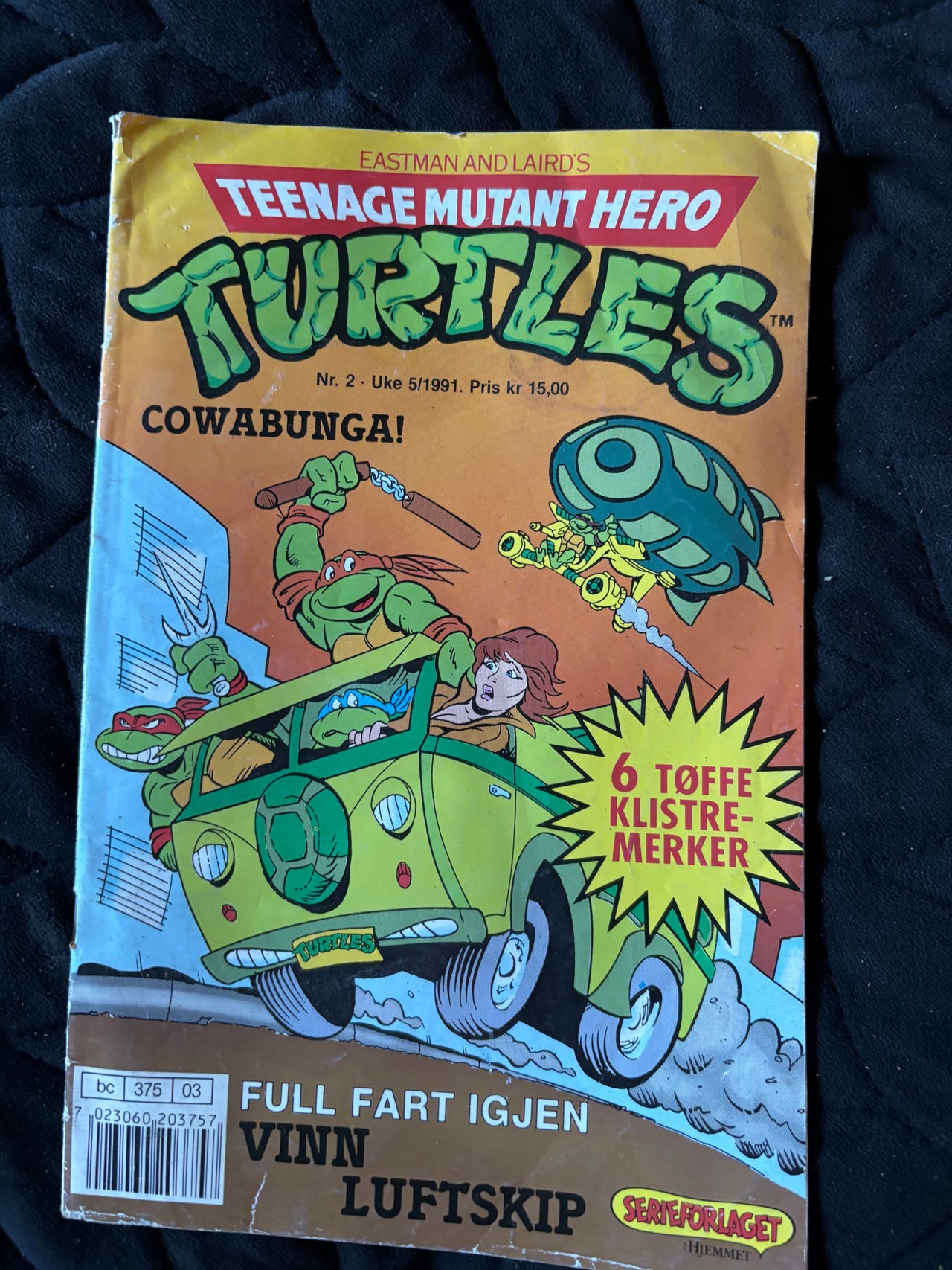 Teenage Mutant Ninja Turtles nr. 5 (1991) | Klassisk tegneserie | FINN ...