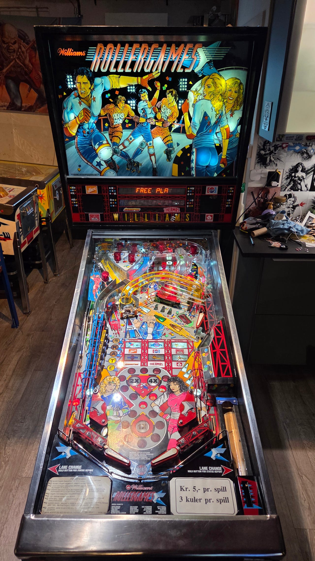 Flipperspill Rollergames | FINN-torget