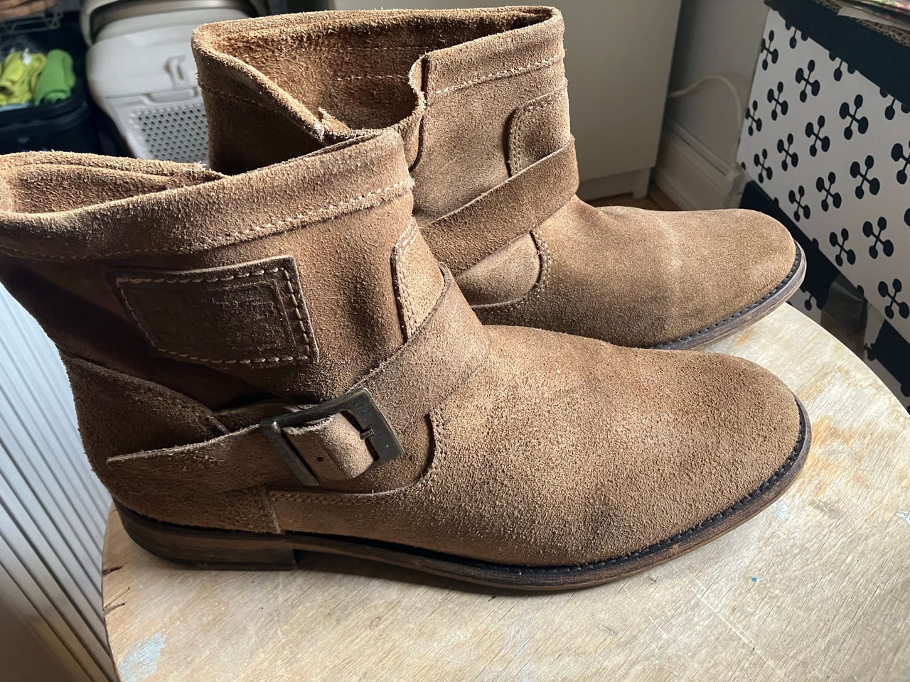 Superdry Brown Suede Ankle Boots Dame 40 FINN-torget