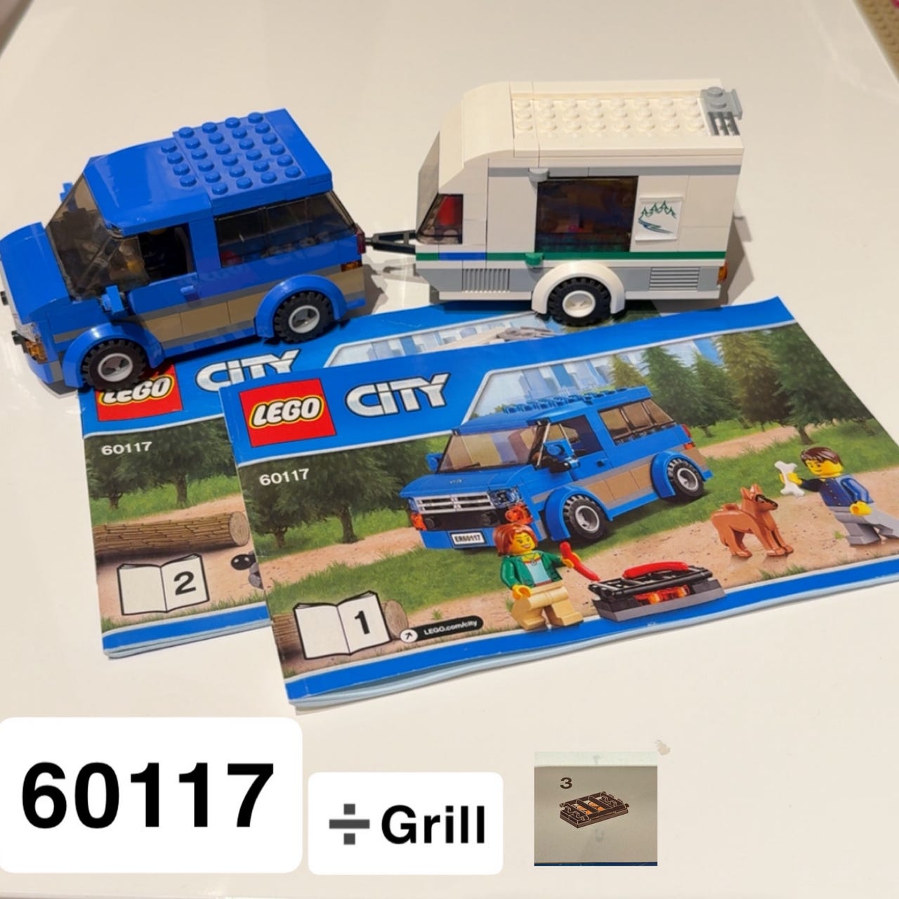 LEGO® City 60117 Van og Campingvogn FINN-torget