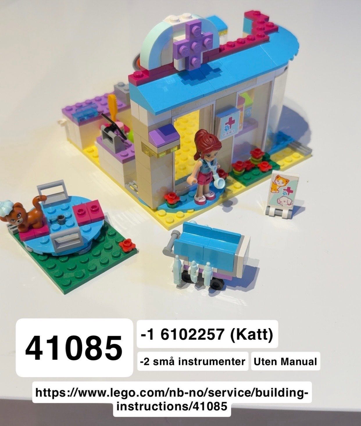 LEGO® Friends 41085 Vet Clinic FINN-torget