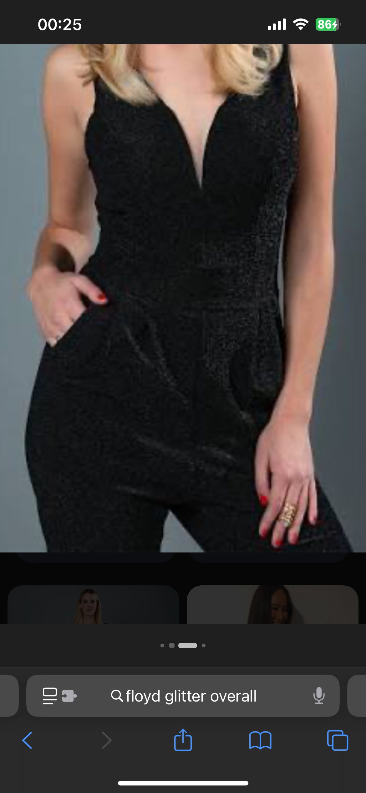 Floyd Ceara Lurex jumpsuit FINN-torget
