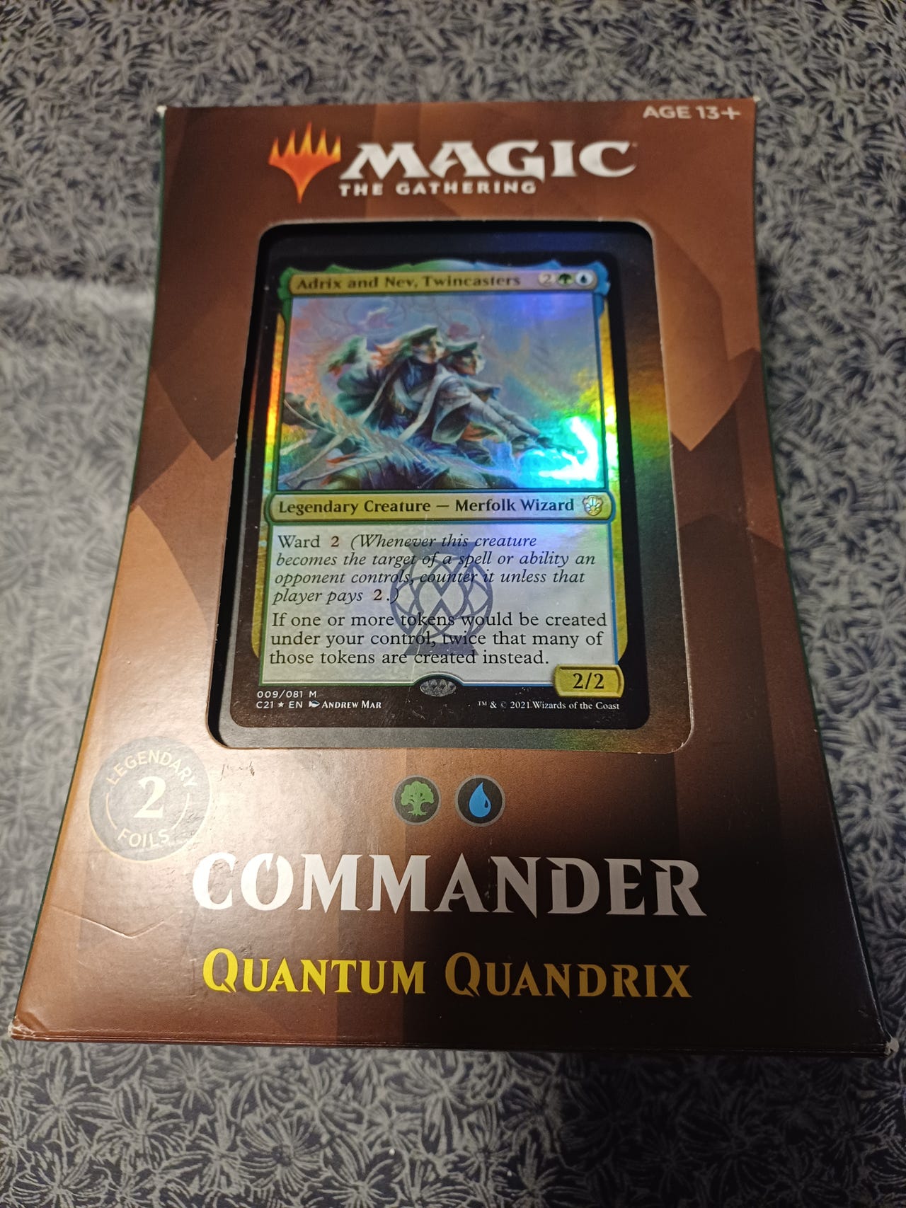 Magic the Gathering – Commander 2021 “Quantum Quandrix” – Uåpnet ...