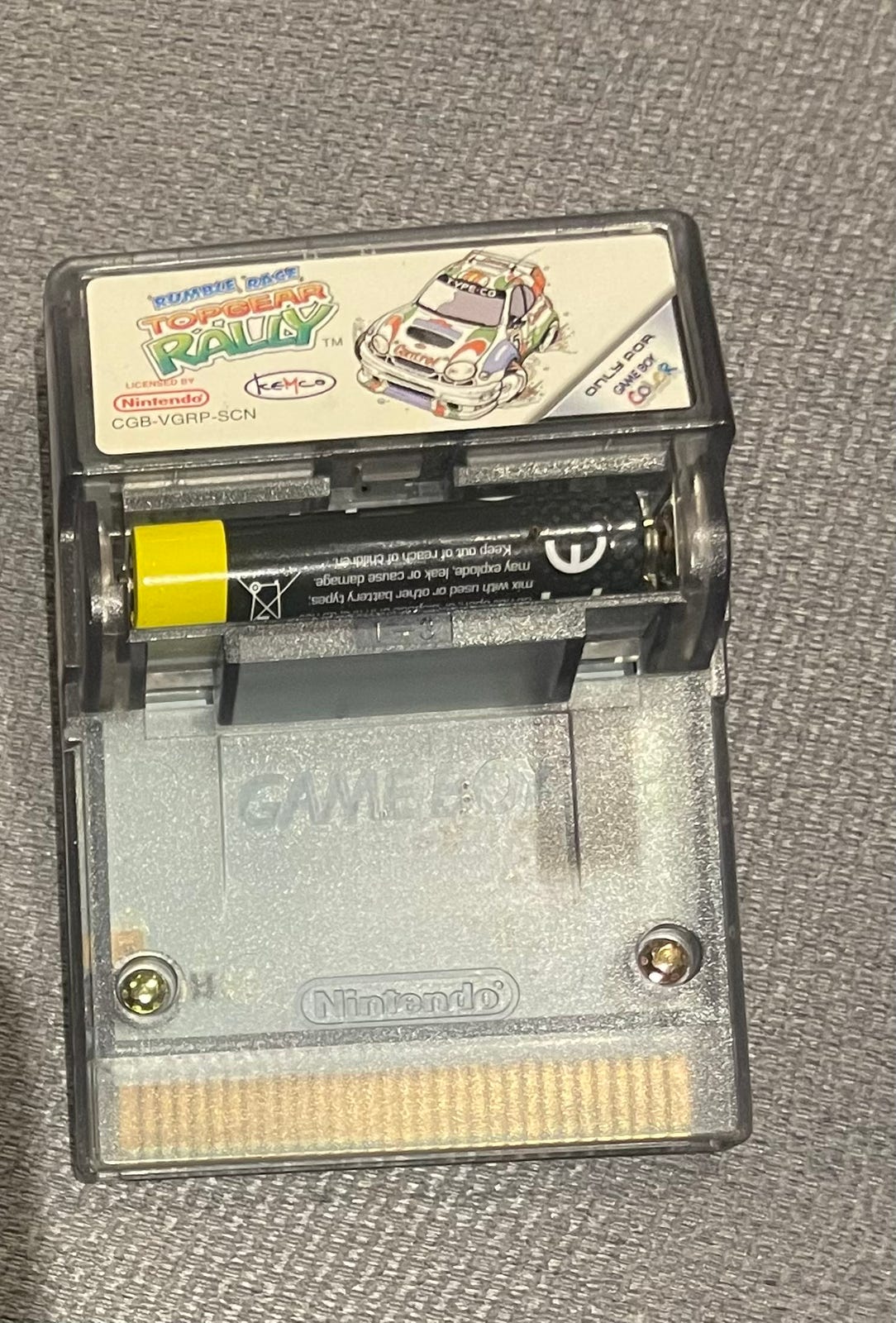 Rumble Race Top Gear Rally VGA 85 Nintendo Gameboy Color | FINN-torget