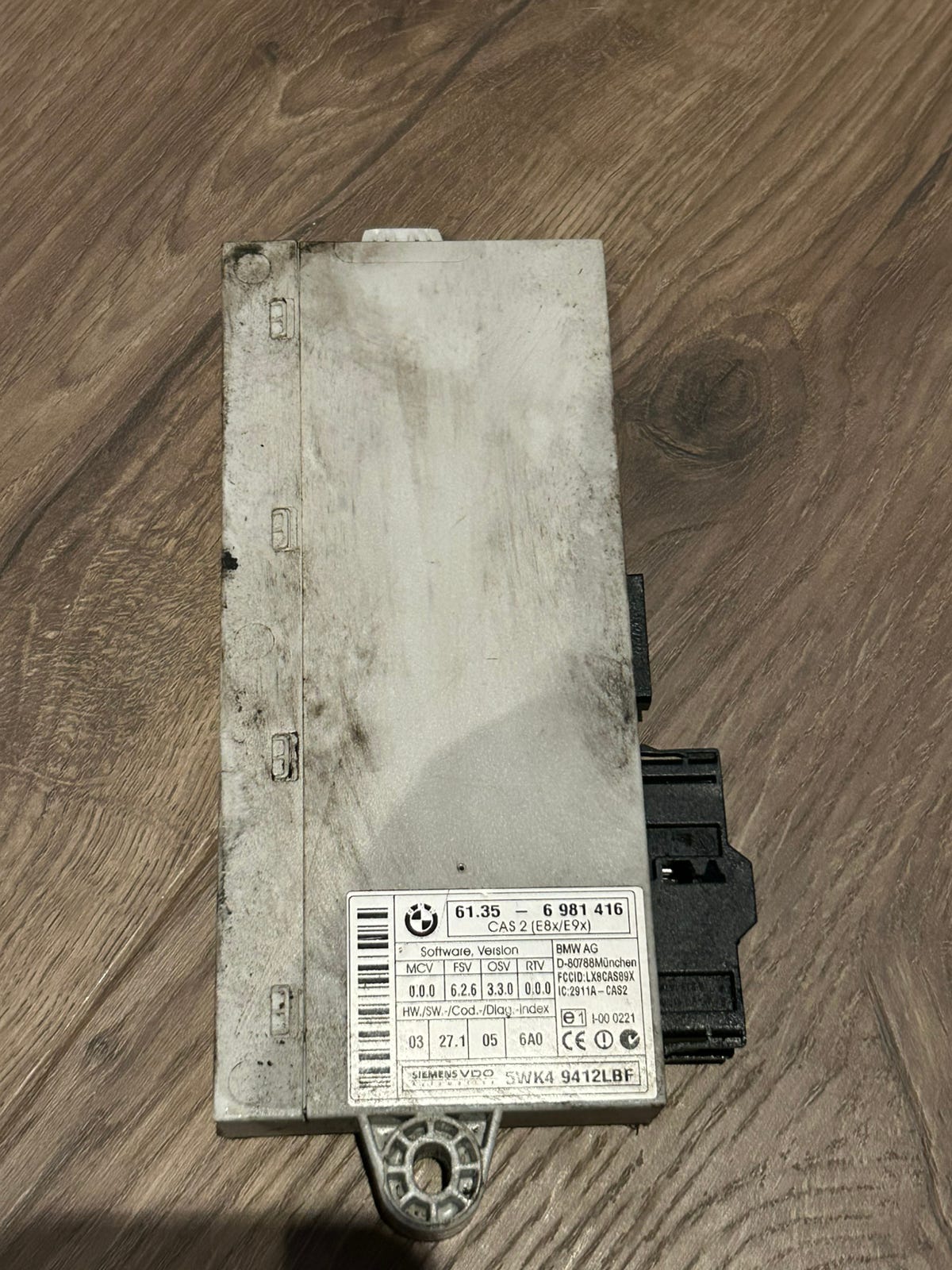 Cas modul BMW E87 E90 E91 1 3 Series CAS2 Comfort Access Control Module ...