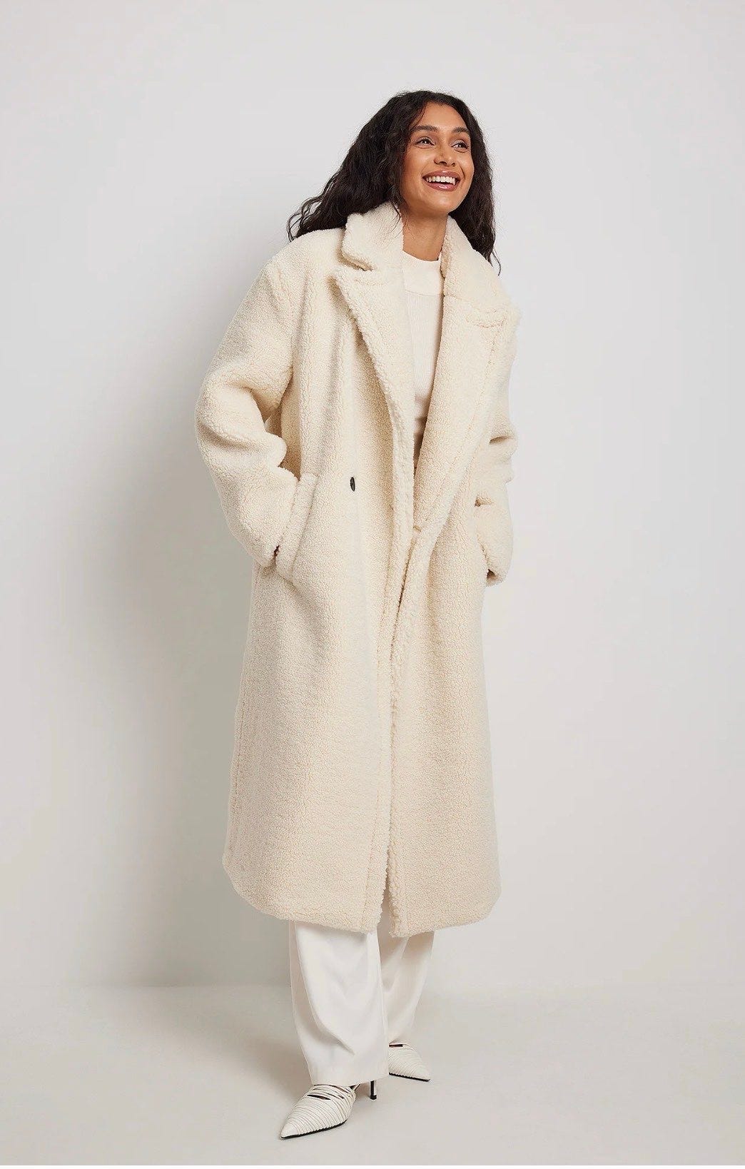 NA-KD Kåpe Hvit S FINN-torget