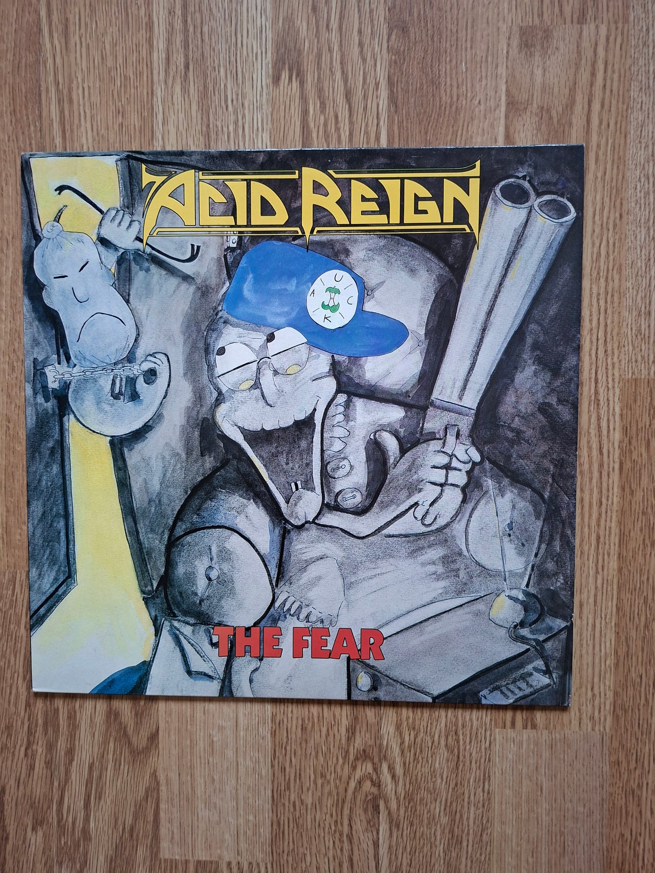 Acid Reign, The Fear, vinyl LP album, 1989 | FINN-torget