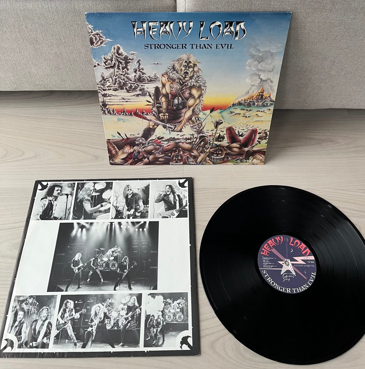 Heavy Load Stronger Than Evil Lp | FINN-torget