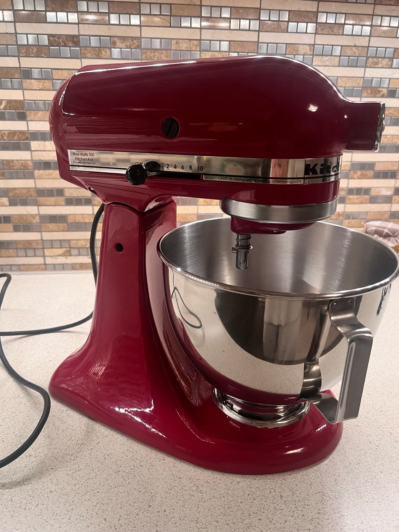 KitchenAid Artisan Kjøkkenmaskin Rød Rustfritt stål 4,8L | FINN-torget