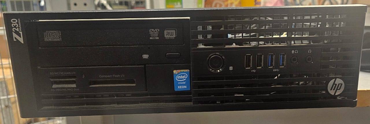 Windows10 Pro 64bit HP Workstation Z230 CMT D1P34AV Xeon E3