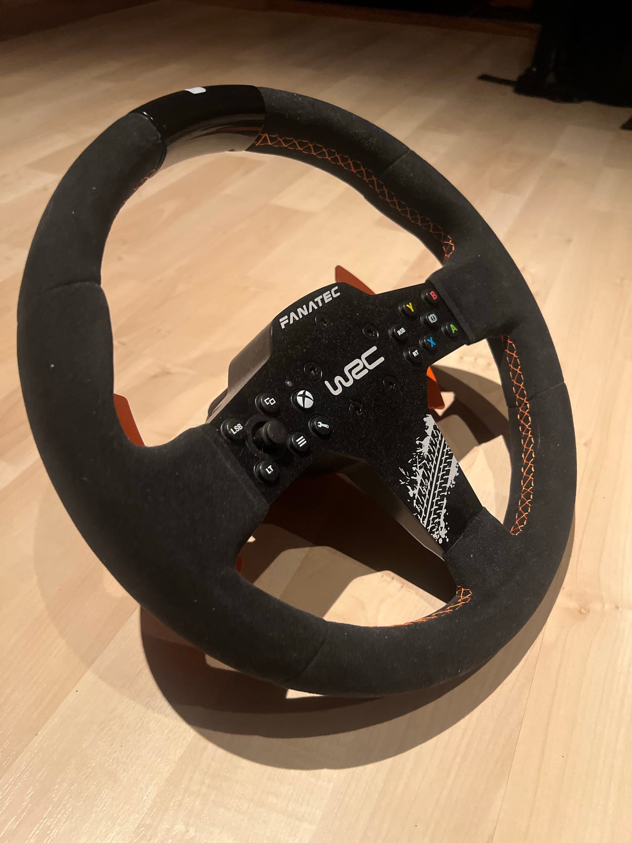 Fanatec WRC Racing Ratt Alu Svart Oransje | FINN-torget