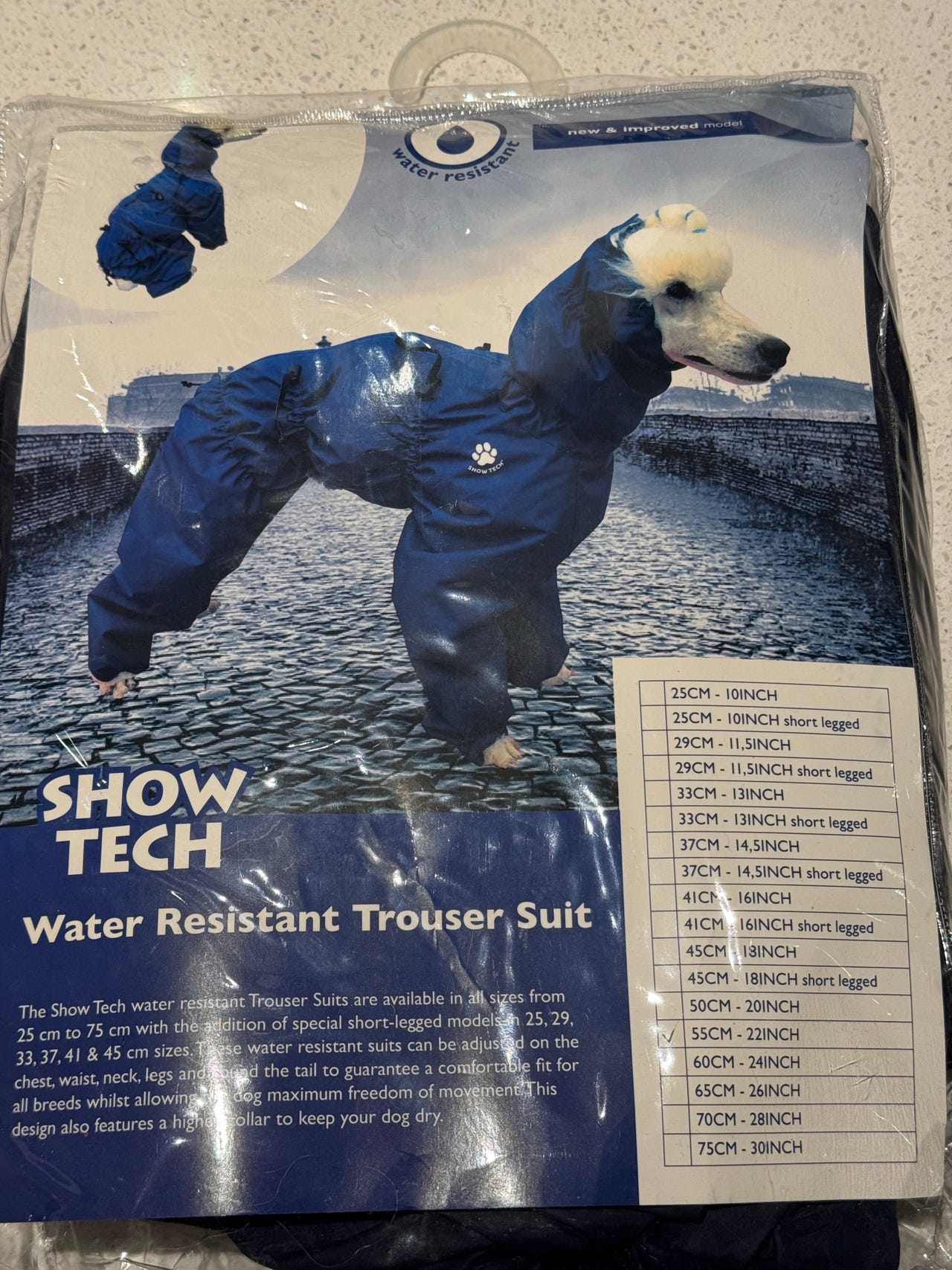 Showtech water resistant trosser suit 55cm | FINN-torget