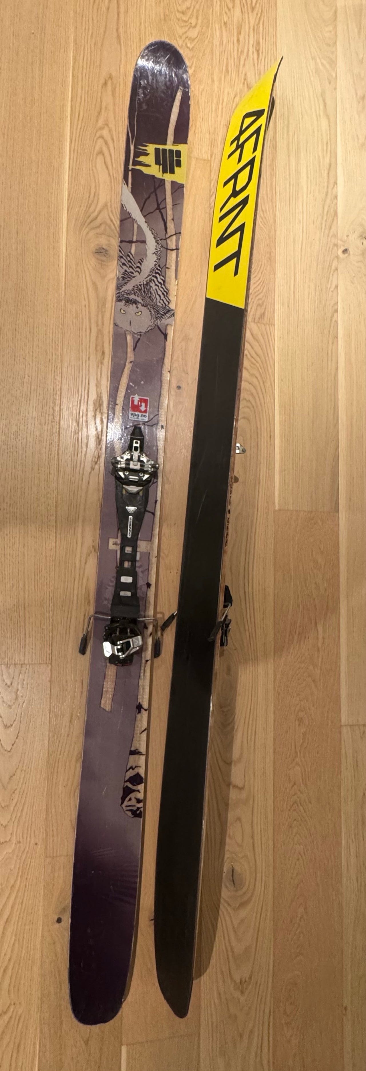 Randonee ski 196cm/ bindinger 4FRNT Renegade /DYNAFIT TLT RADICAL