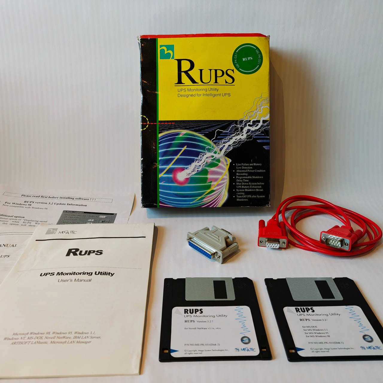 RUPS - UPS monitorering for DOS/Windows | FINN-torget