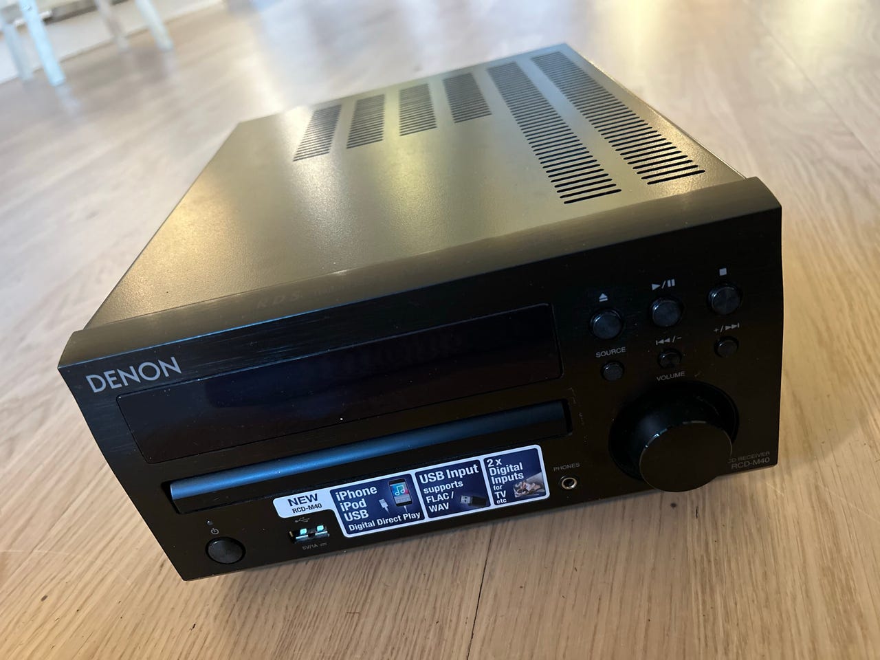 Denon RCD-M40 CD Receiver med USB og fjernkontroll | FINN-torget