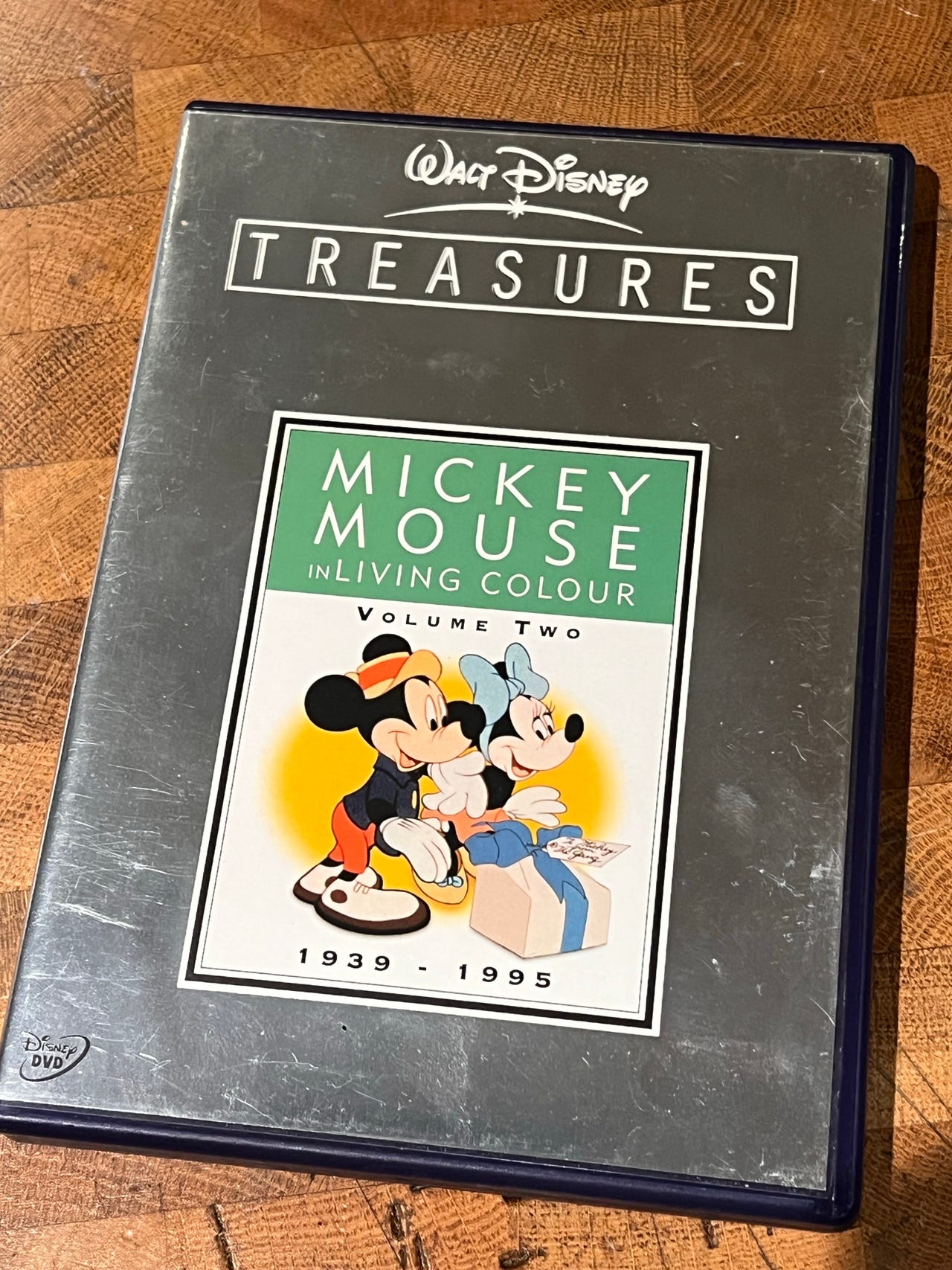 Walt Disney Treasures Mickey Mouse In Living Colour DVD Sett 1939-1955 ...