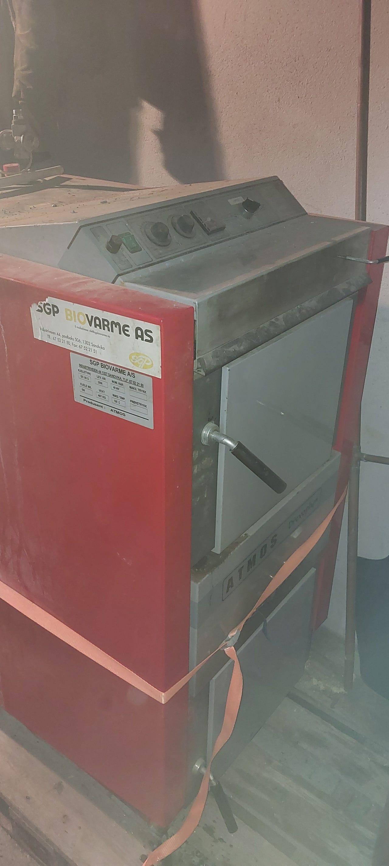 Atmos DC50 Vedkjele 50 kW | FINN-torget