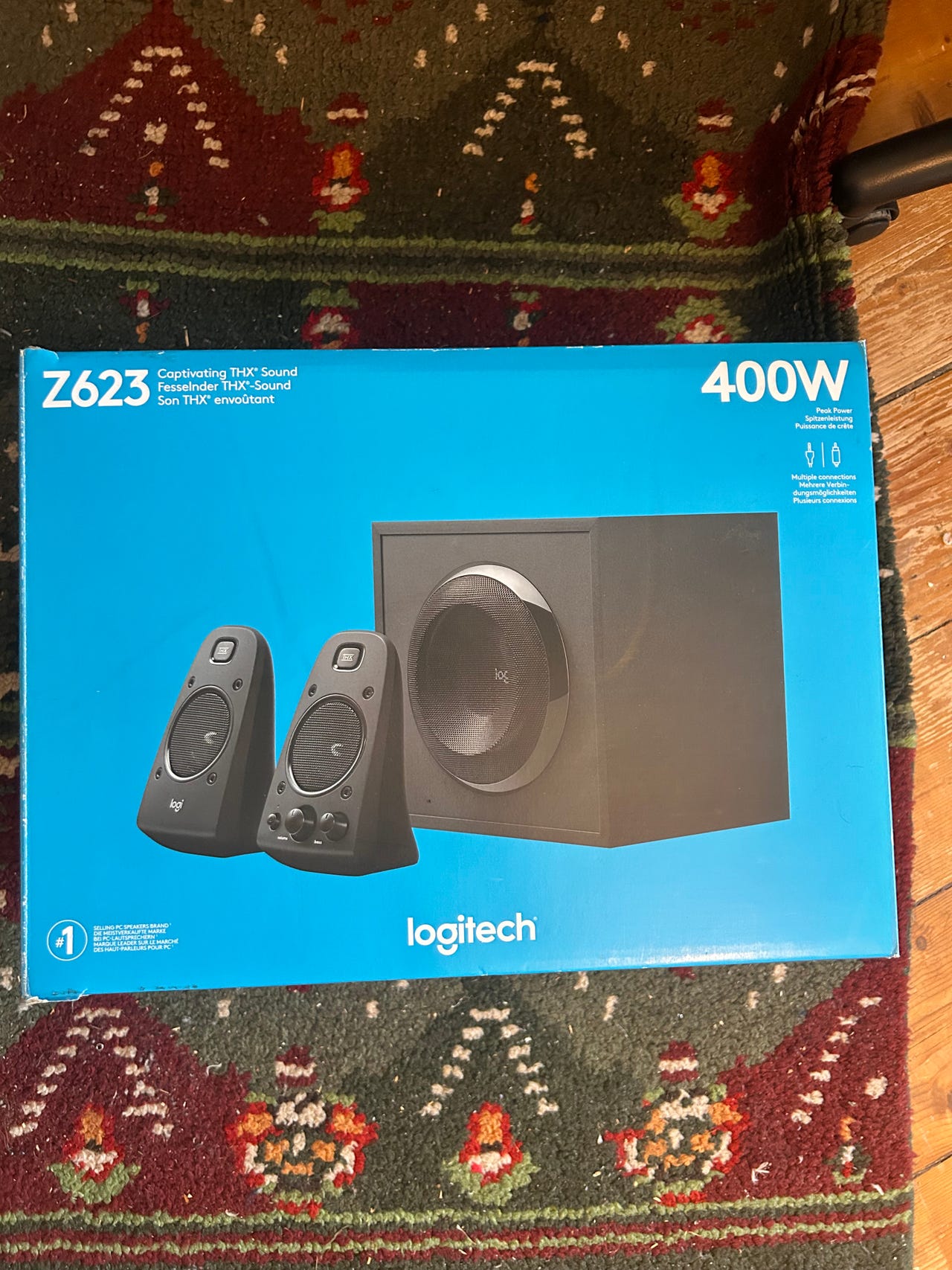 Logitech 400W THX lydsystem | FINN-torget