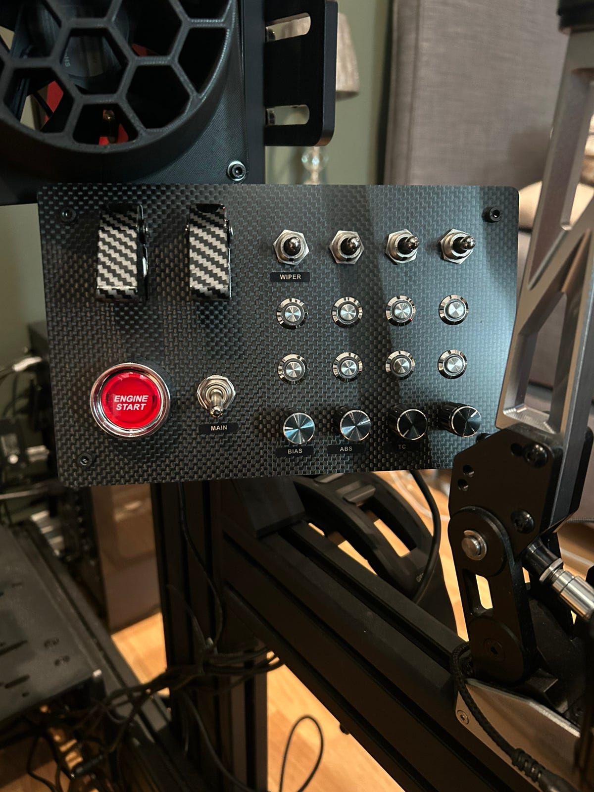 SIM ZQSR Racing Control Box Button Box Simulator For Simagic Fanatec ...