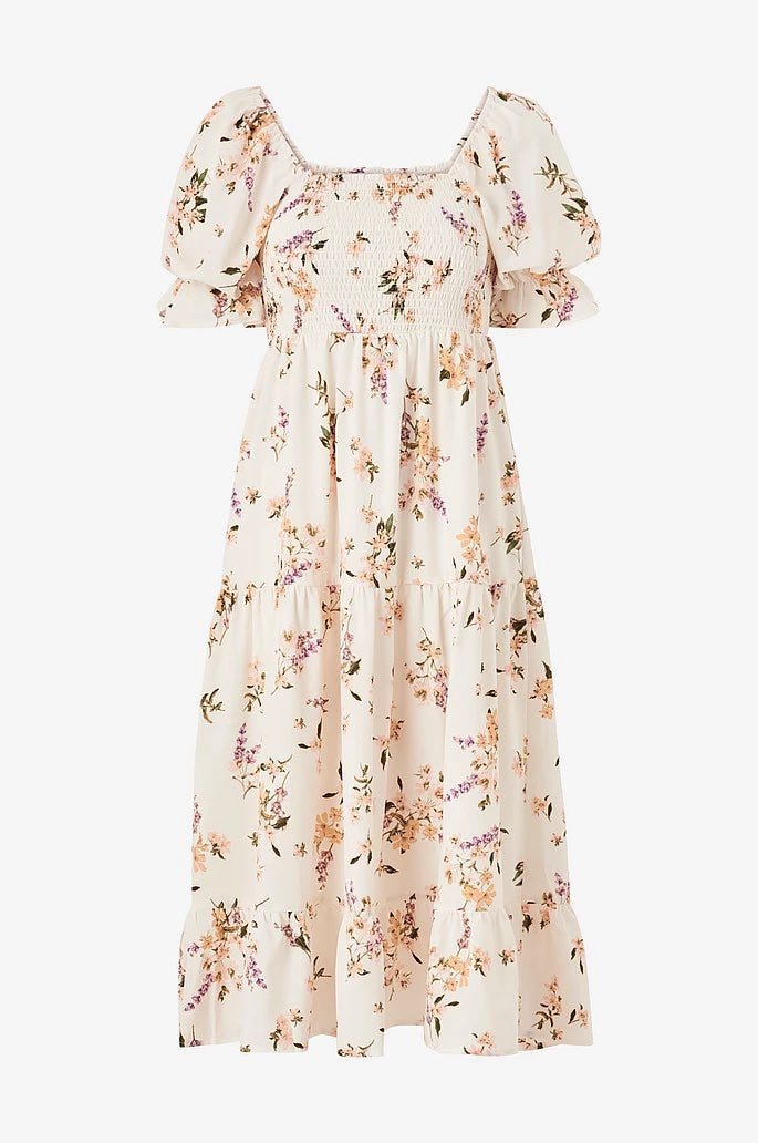 Vero Moda Sommerkjole Hvit M | FINN-torget