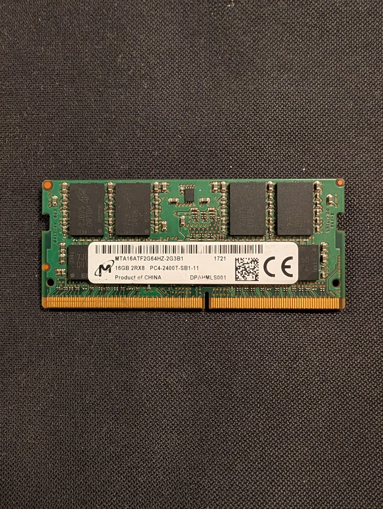 Mémoire RAM Crucial 16GB Kit (8GBx2) DDR4 module de mémoire 16 Go 2 x 8 Go 2400 MHz