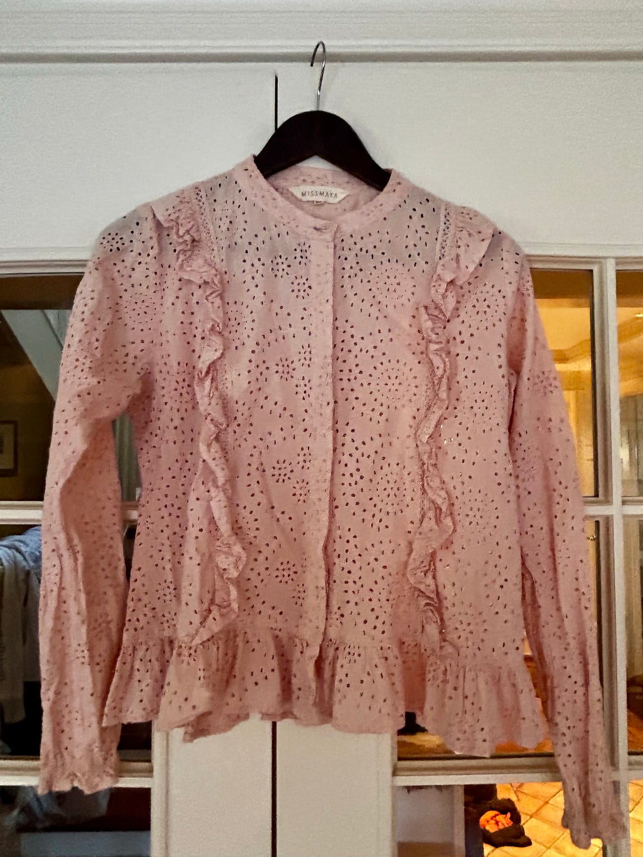 MISSMAYA bluse rosa XS | FINN-torget