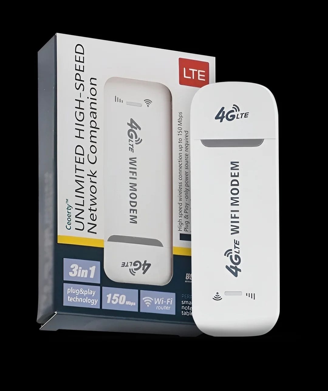 RoamiFy LTE 4G USB Modem med Wi-Fi Hotspot | FINN-torget