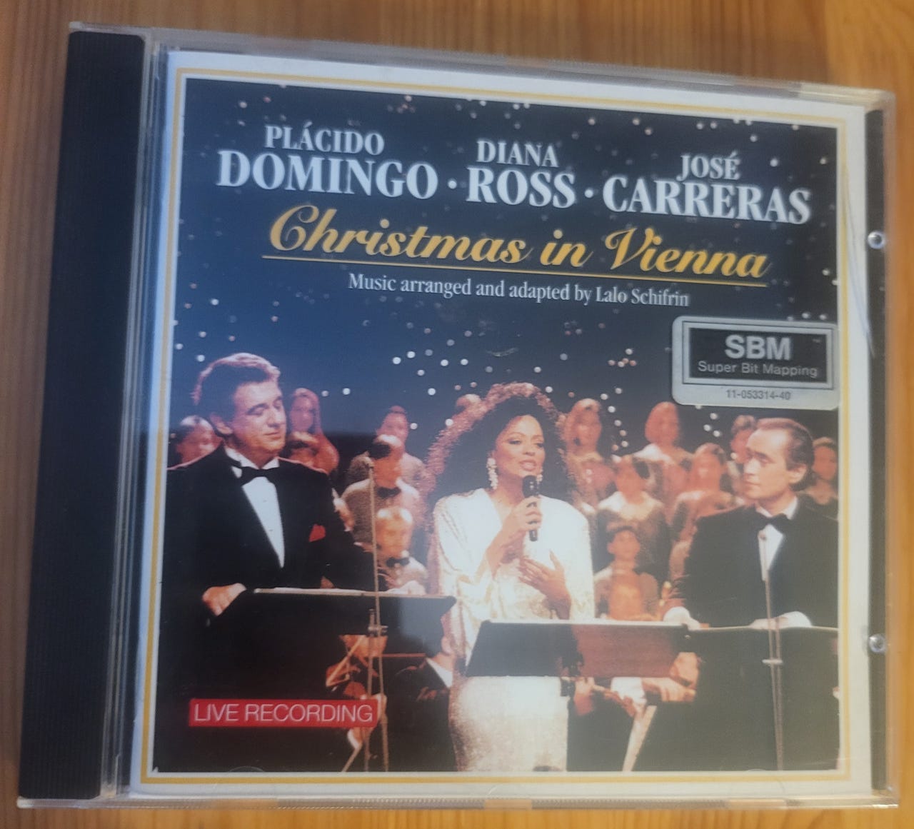 Placido Domingo Diana Ross Jose Carreras Christmas in Vienna CD