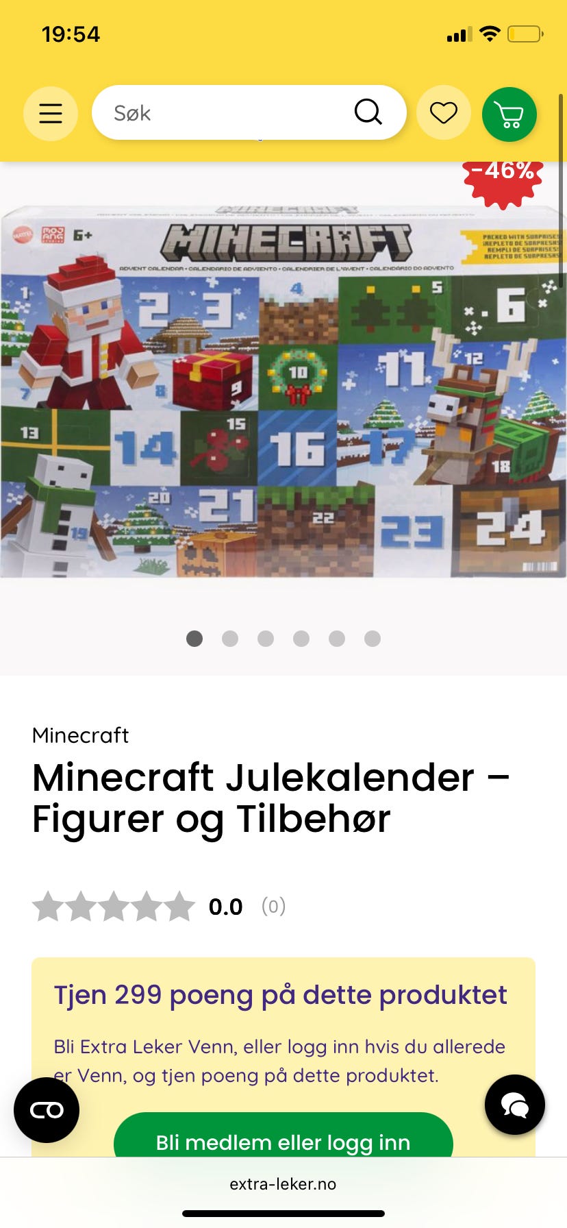 Minecraft kalender - helt ny | FINN-torget