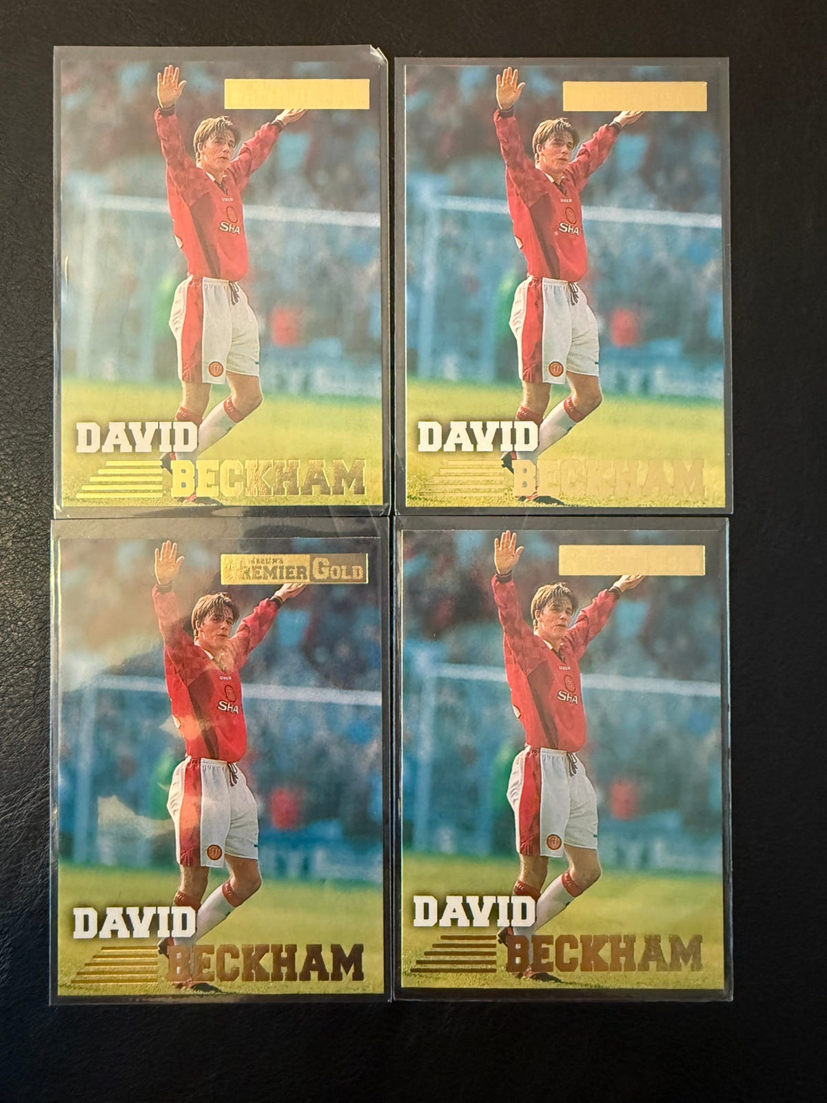 4 x near mint Rookie David Beckham | FINN-torget