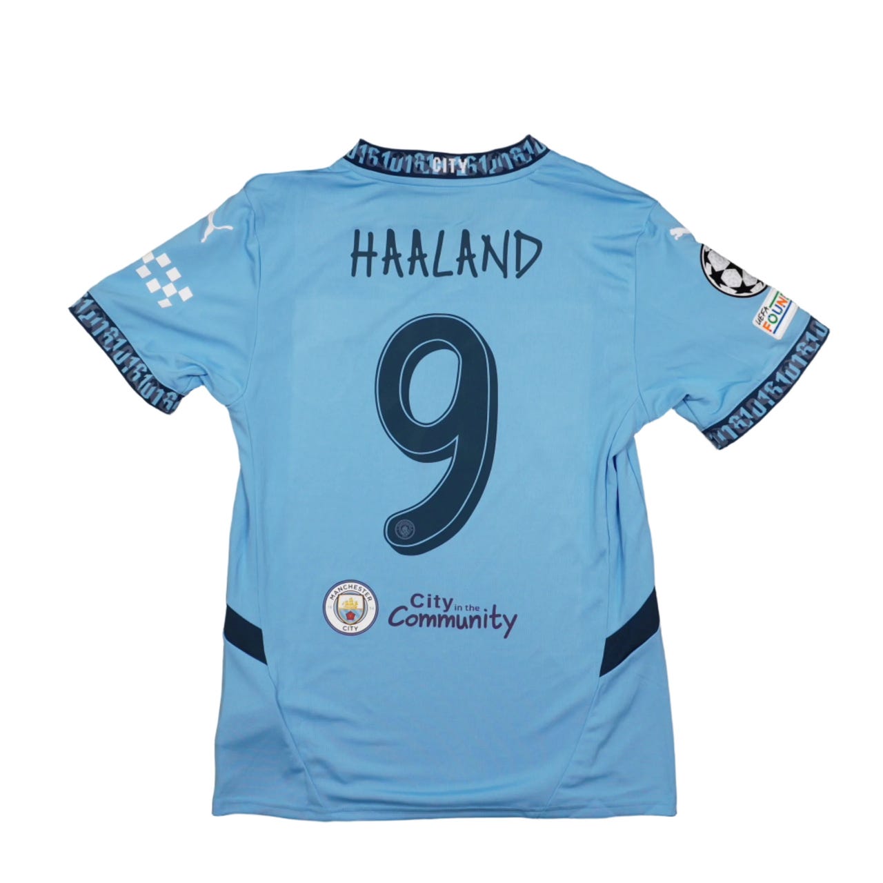 Manchester City 2024 25 Hjemme Erling Haaland Fotballdrakt S FINN 
