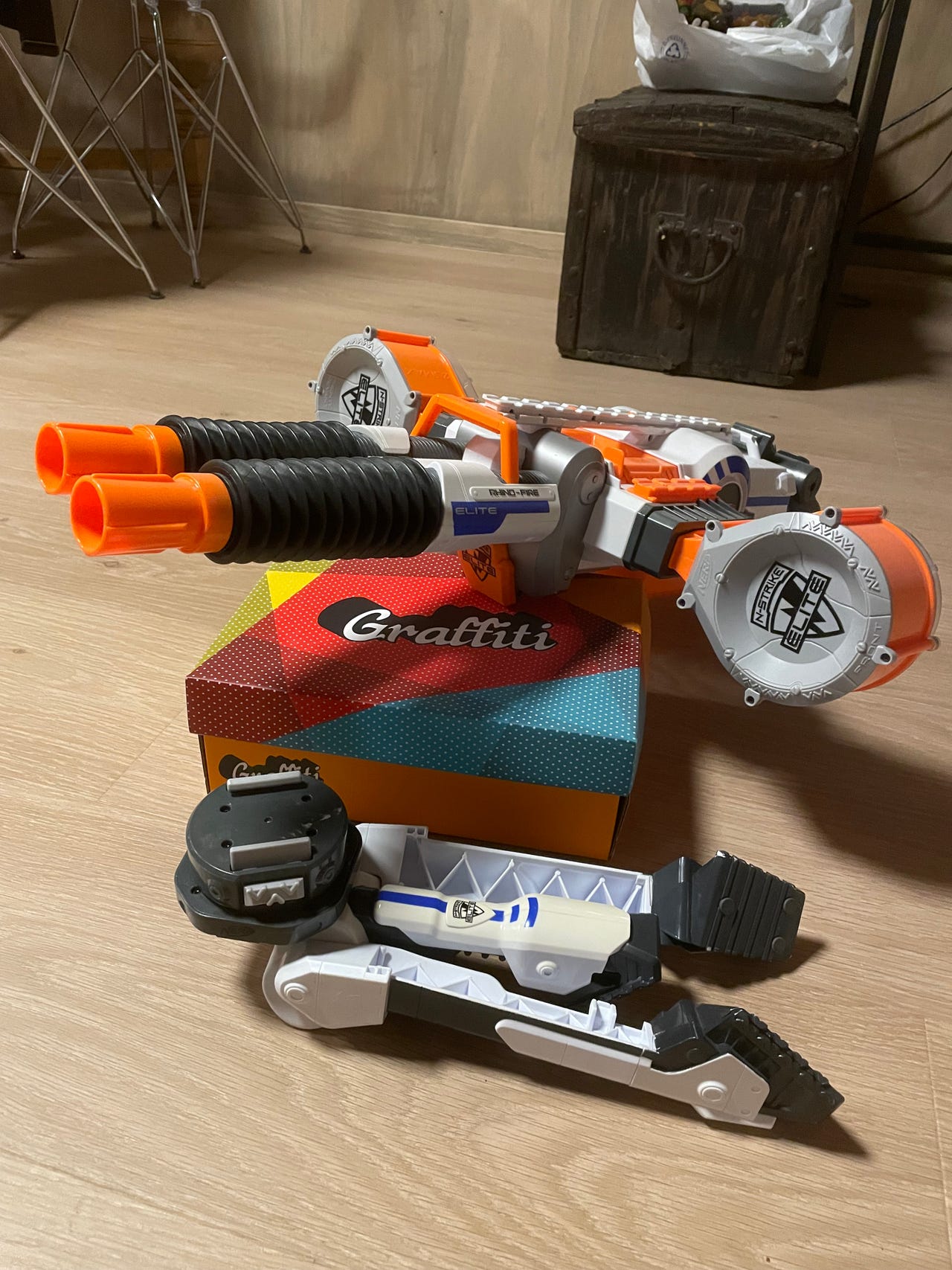 ナーフガン ライノファイアー 弾丸なし 傷あり ナーフ Nerf N