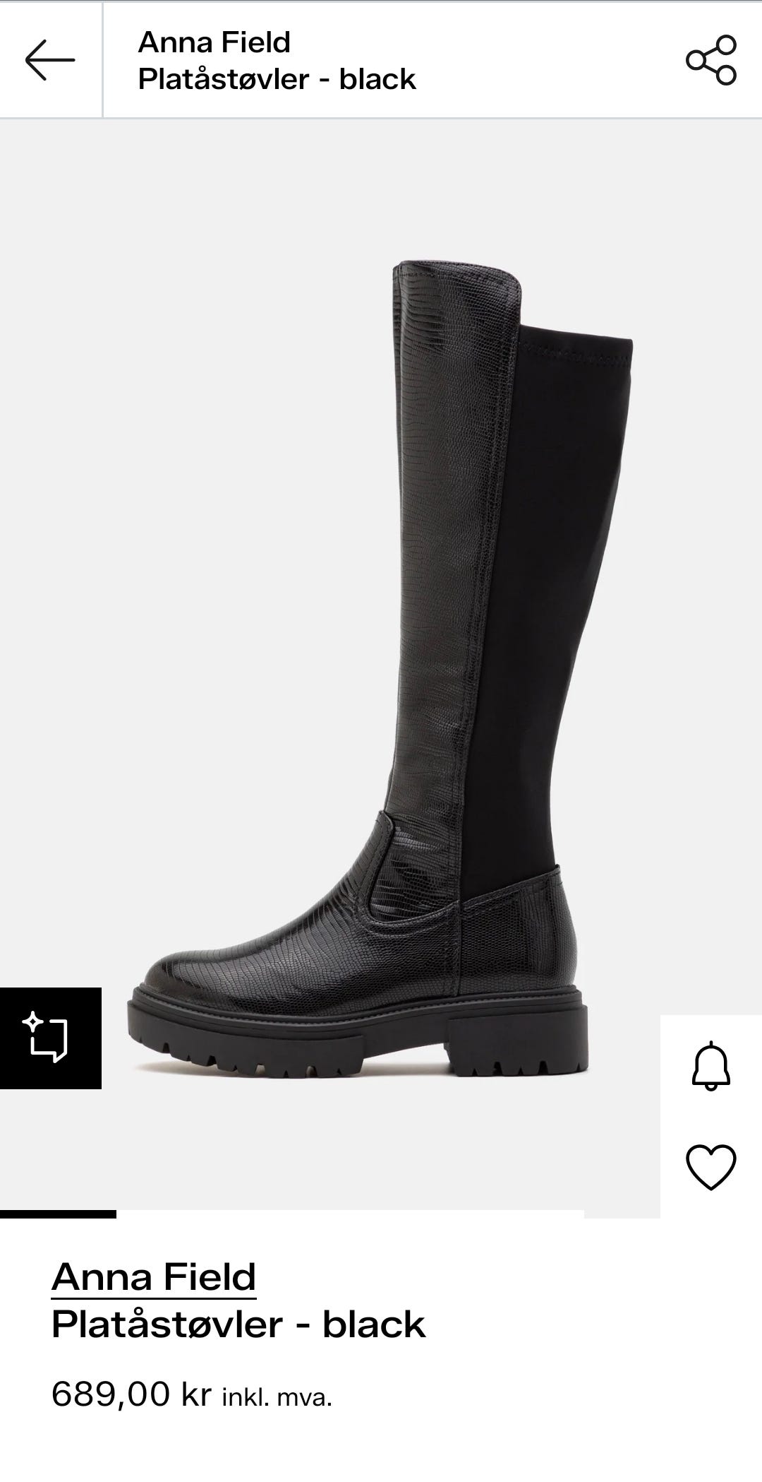 Anna Field Støvler | FINN-torget