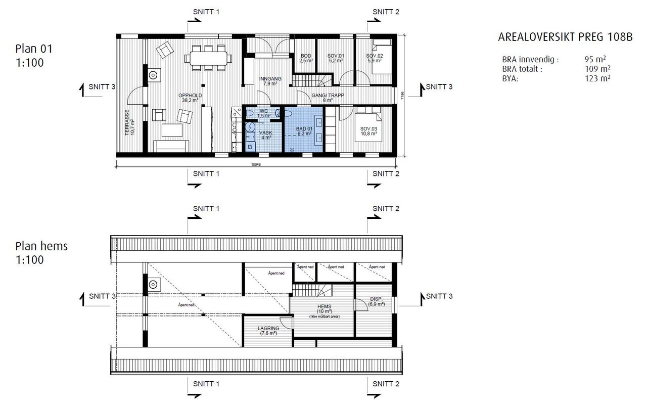 Hytte 1 – Preg 108 B
