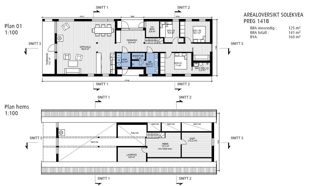 Hytte 3 – Preg 141 B