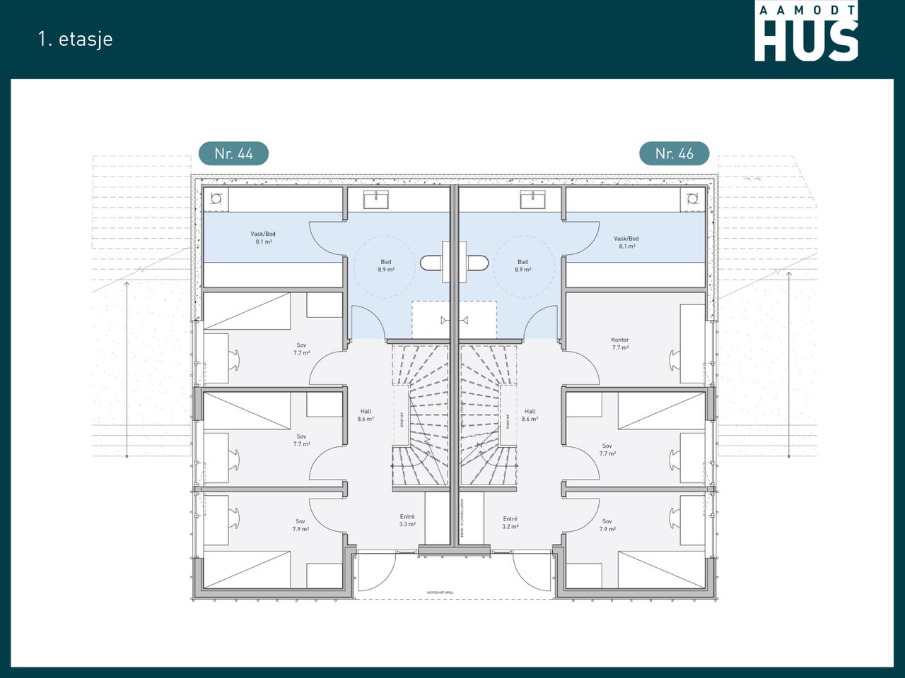 Image #2 Søgne/  Åros - KUN 1 IGJEN - Moderne og innholdsrik tomannsbolig med carport