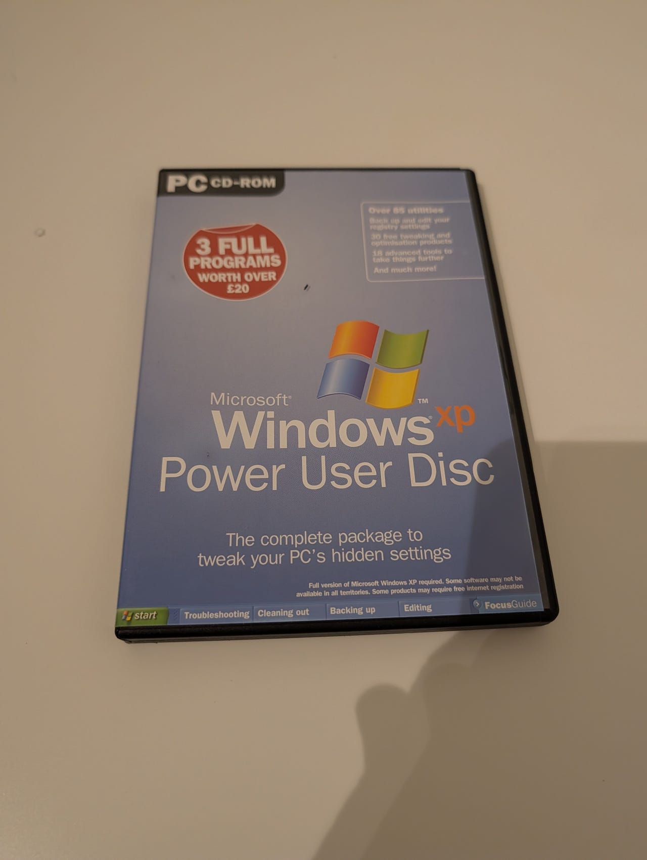 Windows XP Power User Disc (PC CD-ROM) | FINN-torget
