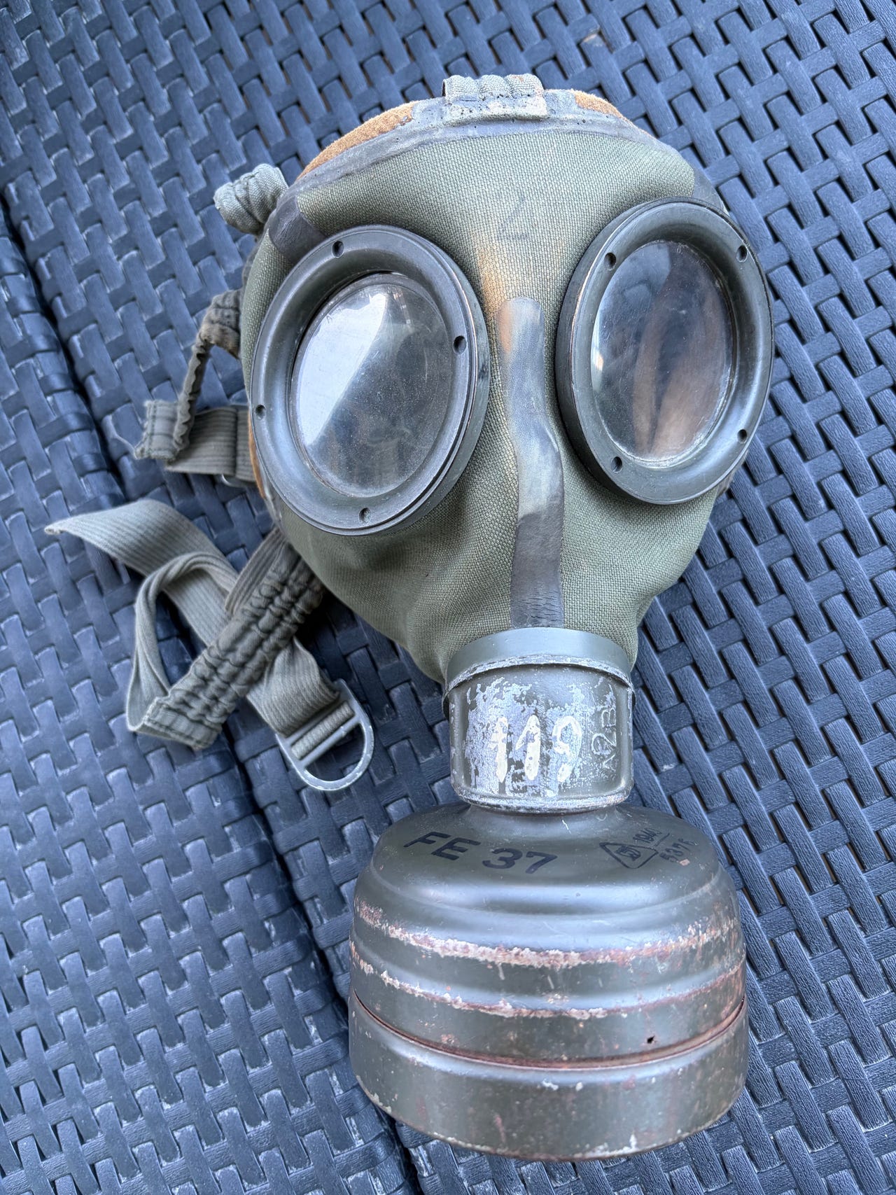 M30 Gassmaske 2. Model / FE 37• Dateret 1940 | FINN-torget